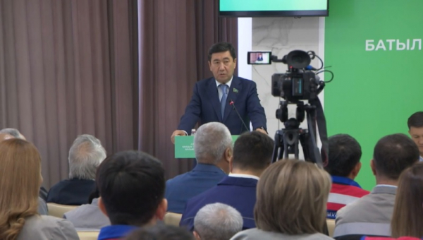 Народный штаб за строительство АЭС прибыл в Мангистау