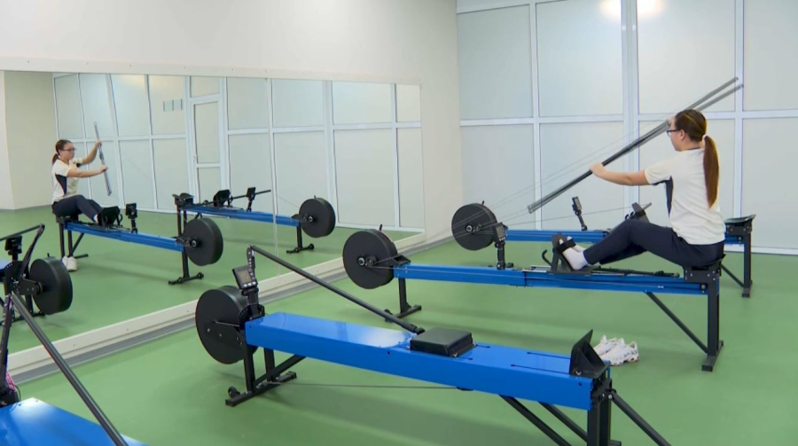 Строительство спорткомплекса гребных видов спорта завершили в Жезказгане