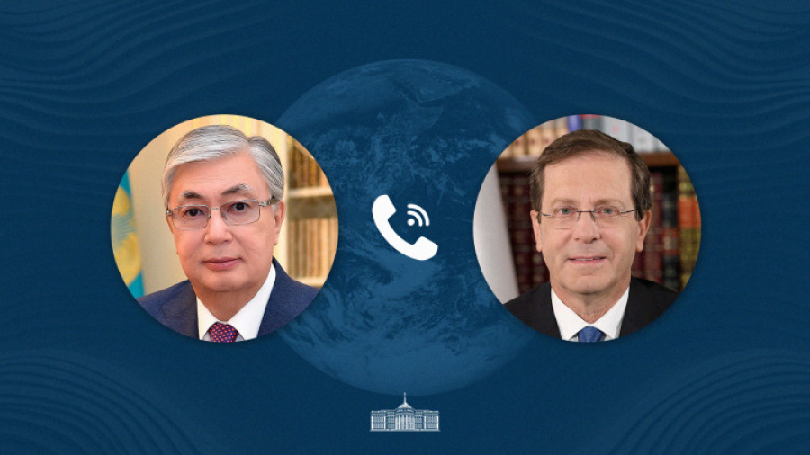 Қ.Тоқаев Израиль Президенті Ицхак Герцогпен телефон арқылы сөйлесті