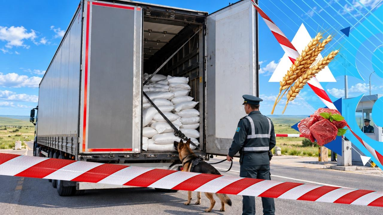107 тонна өнім Қазақстан шекарасынан кері қайтарылды