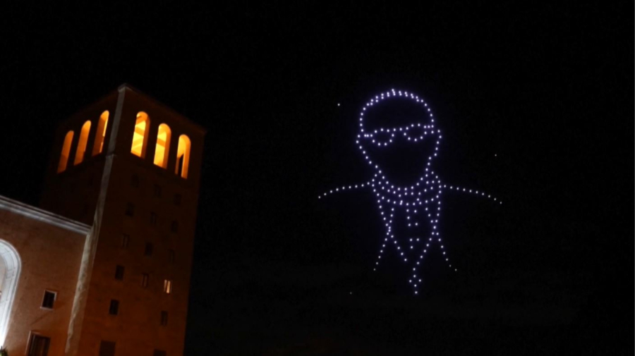 Барселонада дрондар шоуы өтті