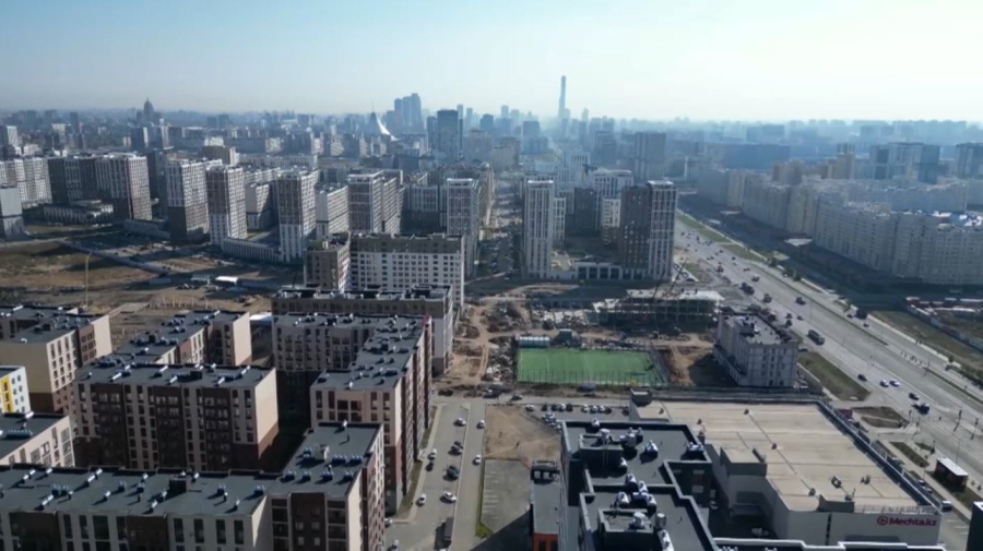 Былтыр 19,1 млн шаршы метр тұрғын үй салынды