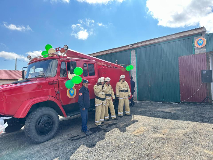 Новый пожарный пост открыли в области Абай