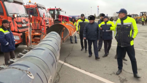 Ақмола облысында автокөлік жолдары қысқа дайын