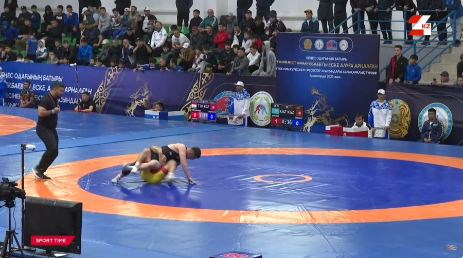 Қызылордада грек-рим күресінен халықаралық турнир өтті