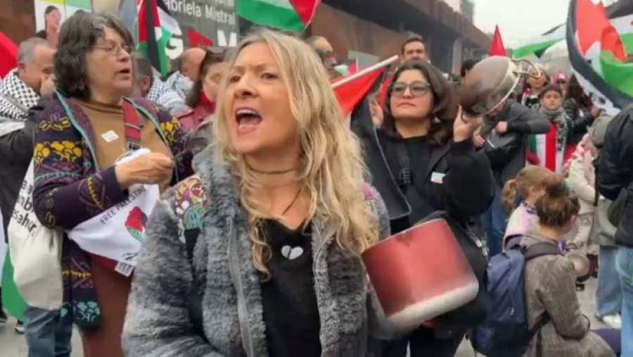 Протесты в поддержку Палестины прошли в Чили и Аргентине