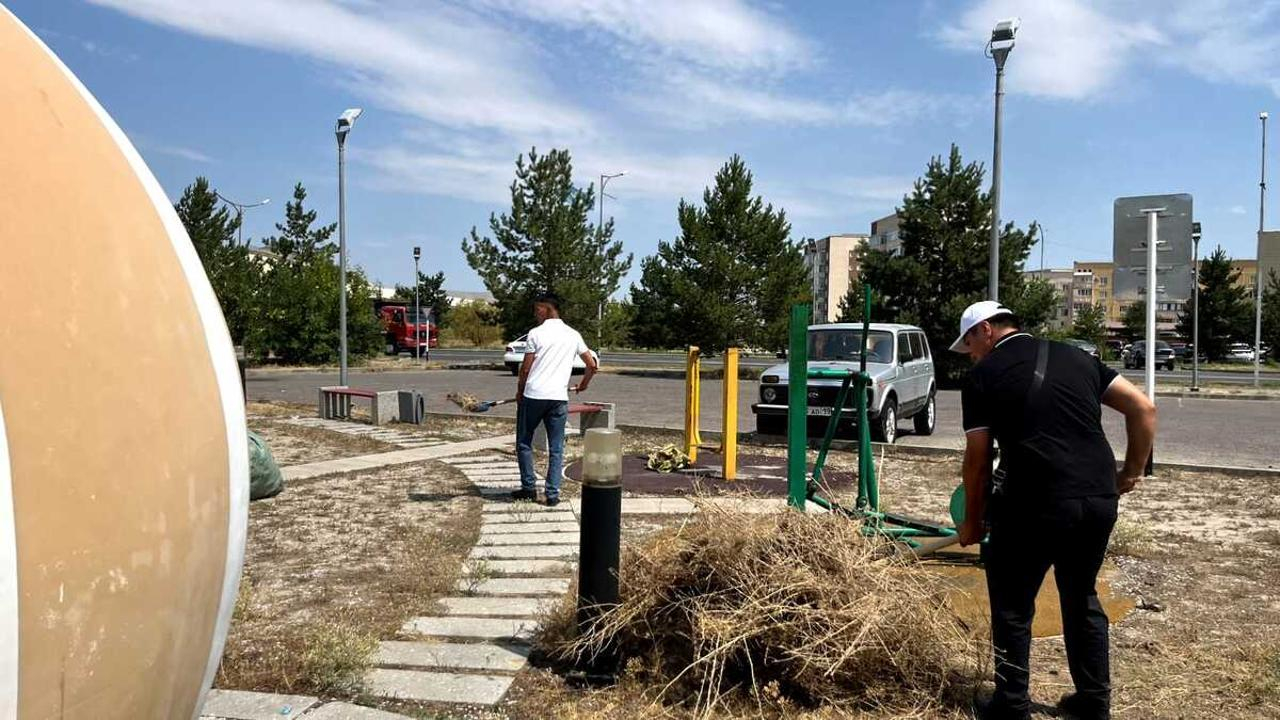 Талдықорған жастары экологиялық сенбілік өткізді