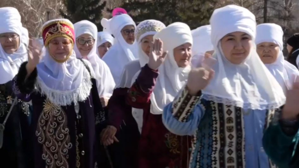 Наурыз в Павлодаре: журналисты представили юрту под названием «Ұшкыр қалам»