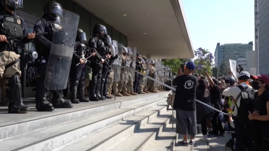 В Лос-Анджелесе больше военных США, чем в Ираке – ABC