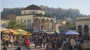 Греция активно восстанавливает туристическую отрасль