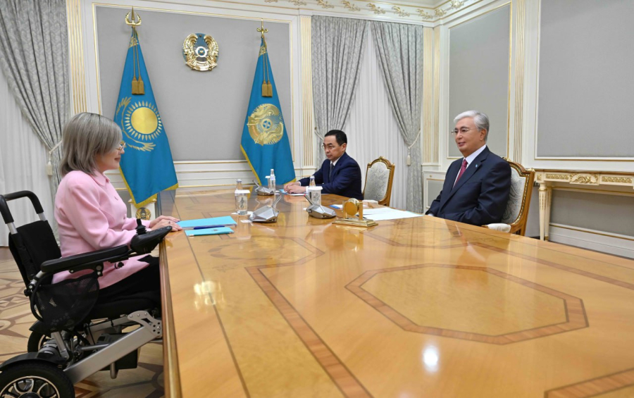 Президент принял представителя Уполномоченного по правам человека по Астане