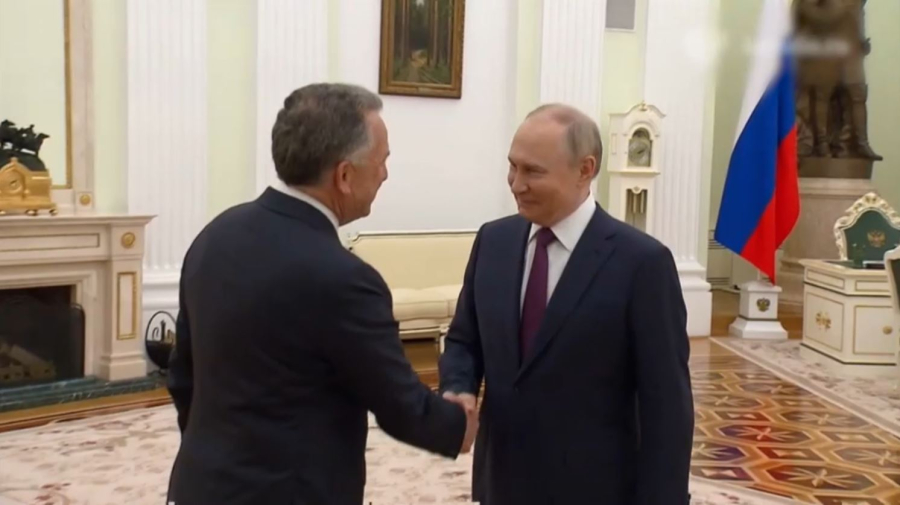 Встреча Путина и Уиткоффа проходит в Кремле