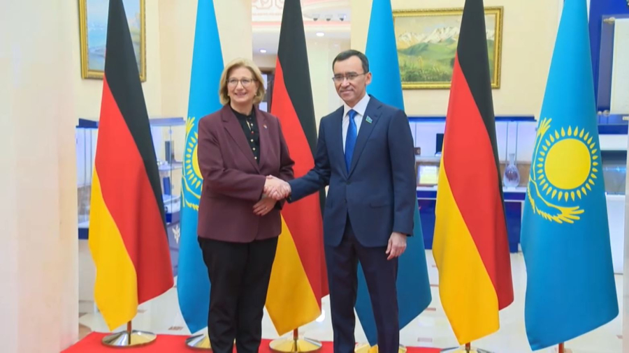 Германия президенті Қазақстанға алғаш рет ресми сапармен келді