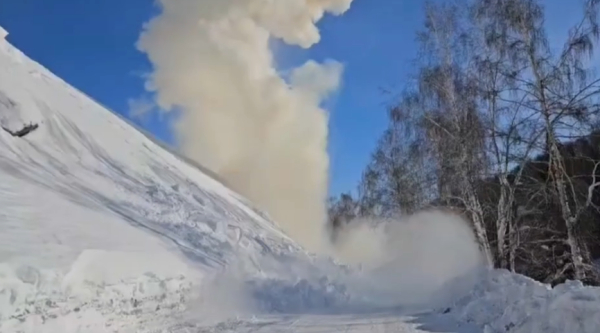 Алматы тауларында жасанды қар көшкіні жүргізілді