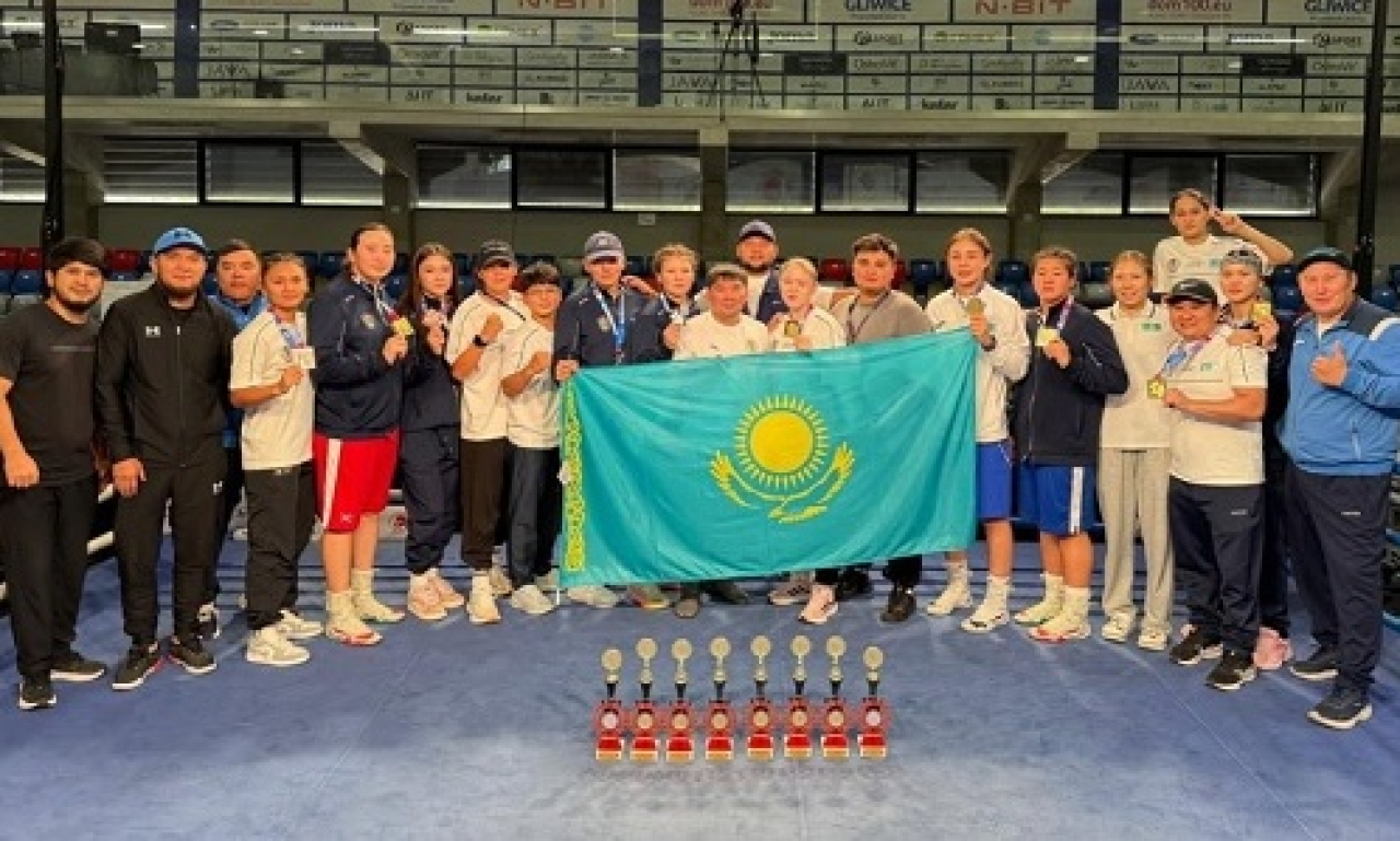 Казахстан завоевал 10 золотых медалей на турнире в Польше