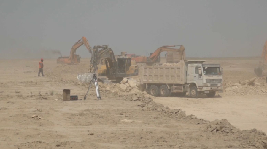 Строительство аэропорта началось в Мангистау