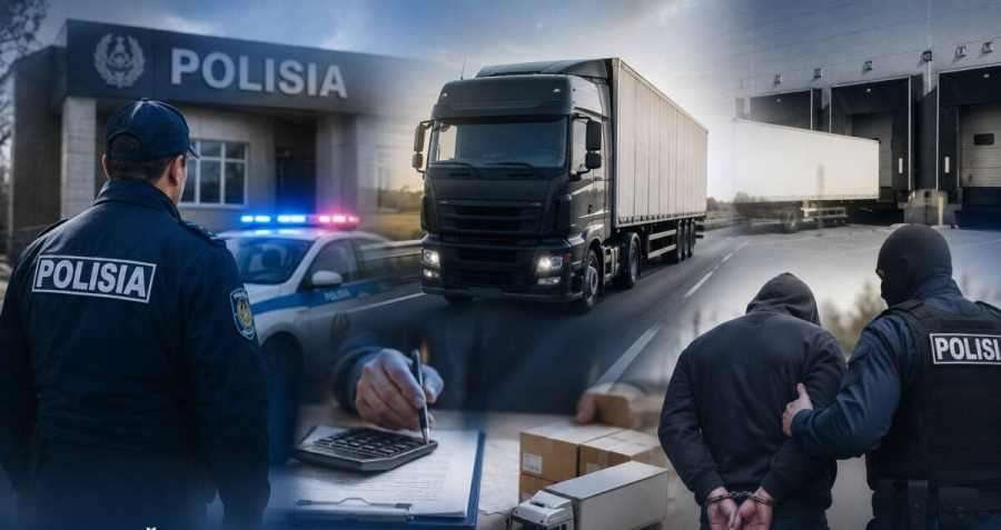 Шымкентте полиция кәсіпкердің ұрланған тауарын қайтарды 