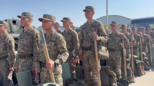 Больше 300 военнослужащих отправили в Атыраускую область