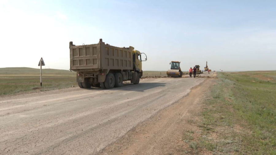 Ақмола облысындағы Жақсы – Державинск тасжолын жөндеу жұмыстары басталды