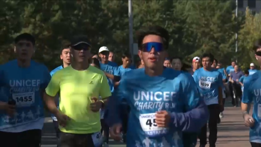 В Астане 2 тысячи человек приняли участие в UNICEF Charity Run