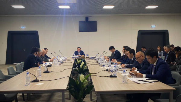 Ермек Маржықпаев триатлон федерациясының өкілдерімен кездесті