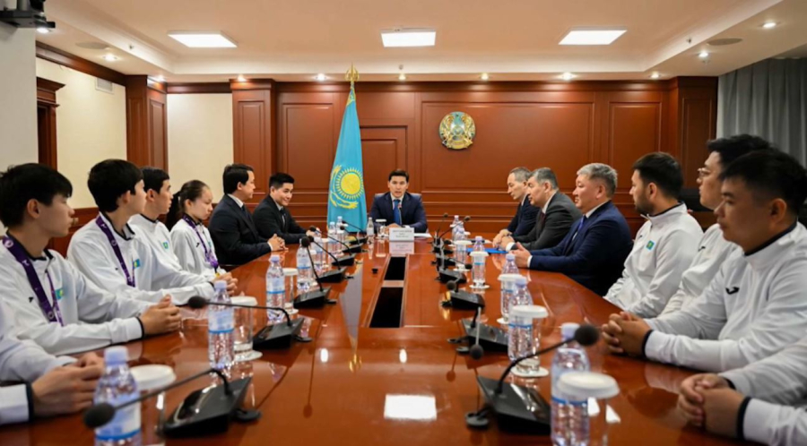 Әлем чемпионына құрмет көрсетілді