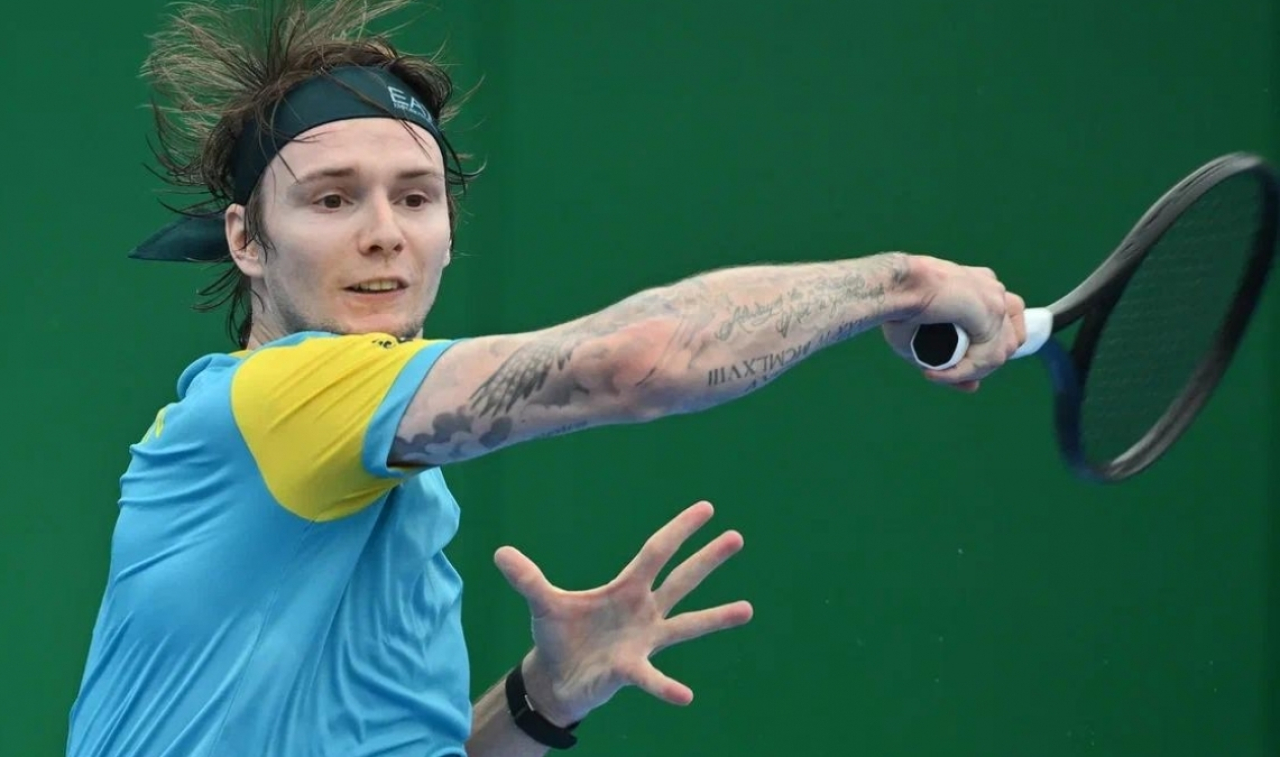 Александр Бублик не сможет сыграть на турнире ATP 250 Almaty Open
