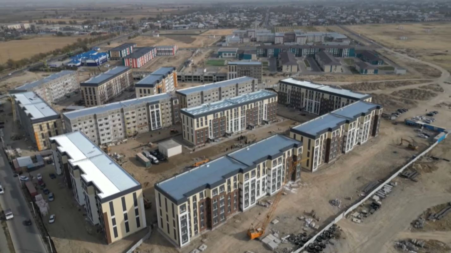 Таразда жаңа шағын аудан салынып жатыр