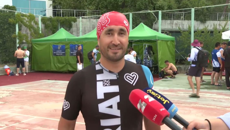 Қапшағайда ашық суда жүзуден OCEANMAN-2025 жарысы өтіп жатыр