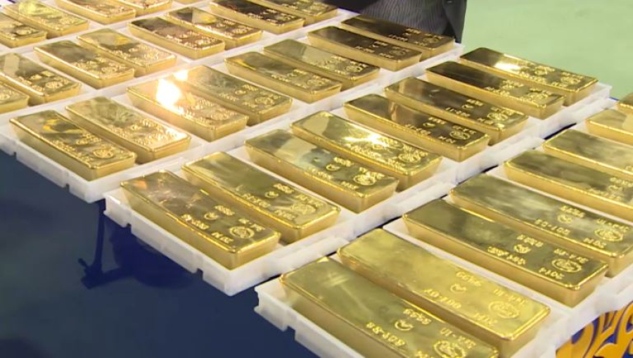 Золотые слитки подорожали на 20% в Казахстане за месяц