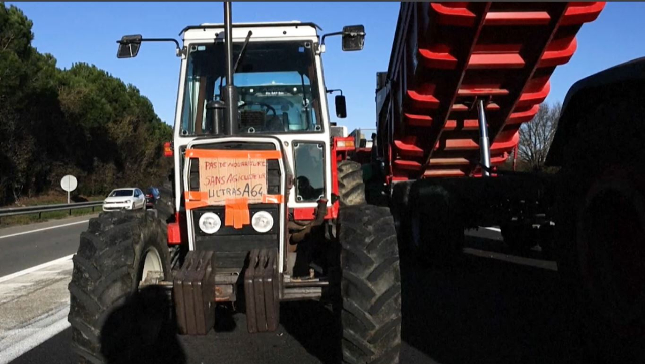 Фермеры Франции вышли на протесты