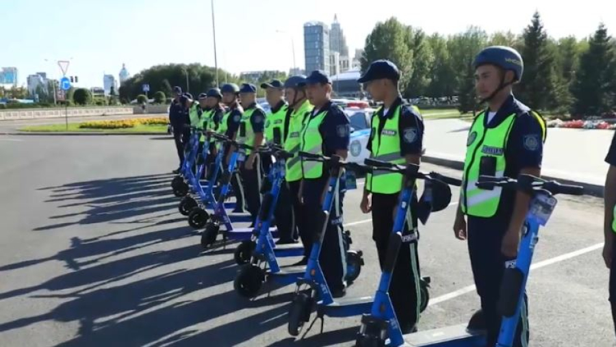 Более 5600 нарушений ПДД с участием самокатчиков выявили в Астане