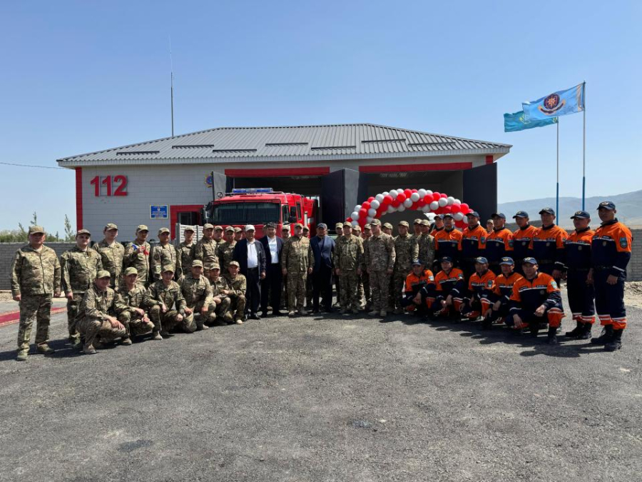 МЧС усиливает защиту сёл: в Майтөбе запущен универсальный пожарный пост