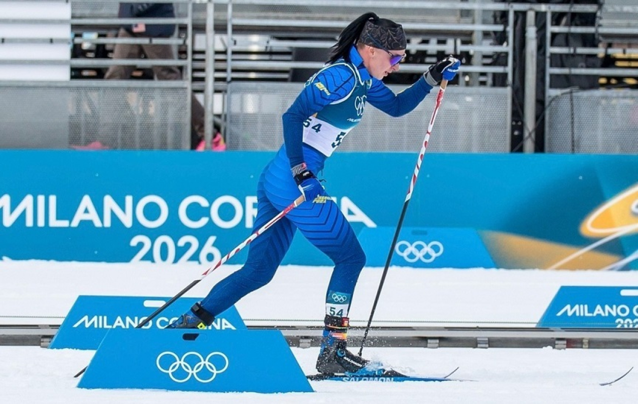 Казахстан выступил в последней гонке на ОИ-2026