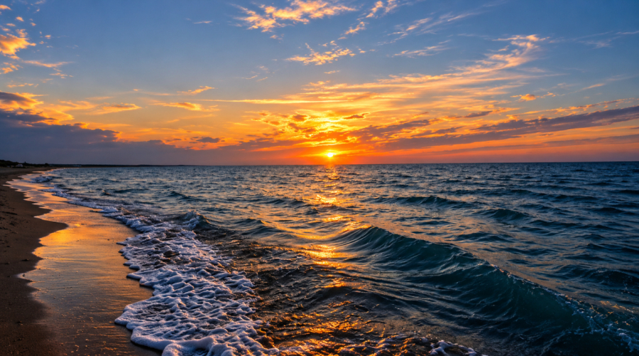 Lake Balkhash Water Level Stabilises in Kazakhstan