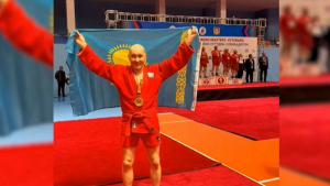 Пенсионер из Жезказгана стал чемпионом мира по самбо