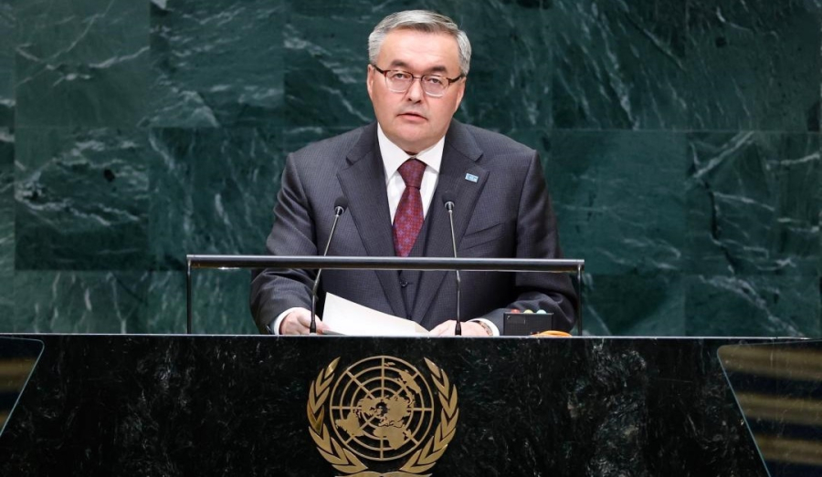 Глава МИД Казахстана выступил на общих дебатах 81-й сессии ГА ООН