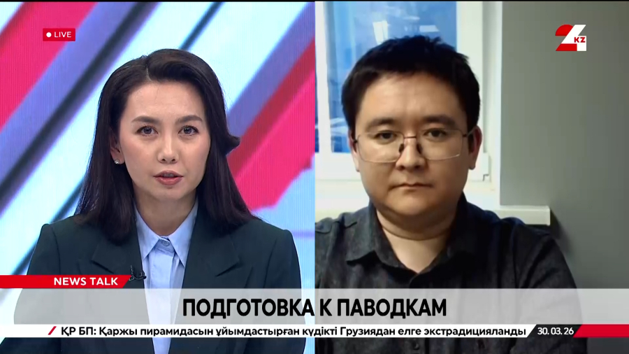 Подготовка к паводкам. Бауыржан Жекижанов