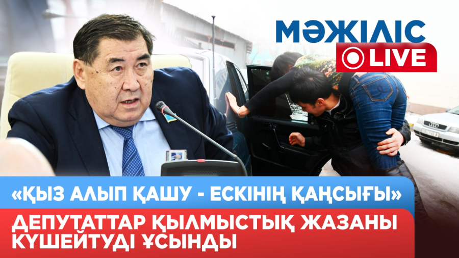 «Қыз алып қашу - ескінің қаңсығы». Депутаттар қылмыстық жазаны күшейтуді ұсынды