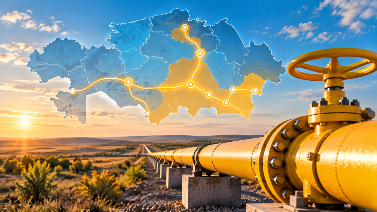 Новые газопроводы в Казахстане: где планируют расширить газоснабжение