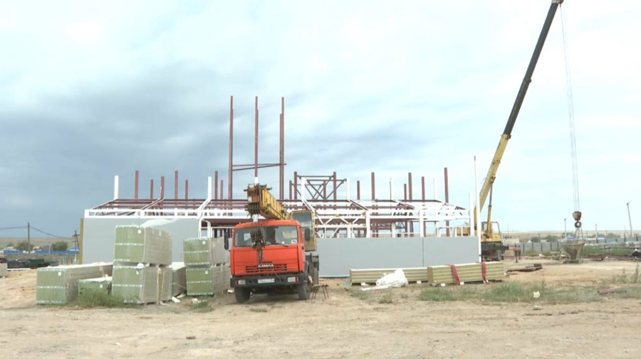 Байғанин мен Мәртөк аудандарында заманауи өрт сөндіру бекеттері салынып жатыр