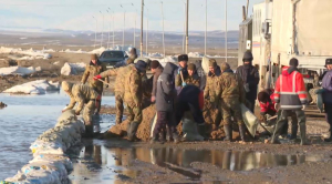 Угроза паводка сохраняется в Кокпектинском районе области Абай