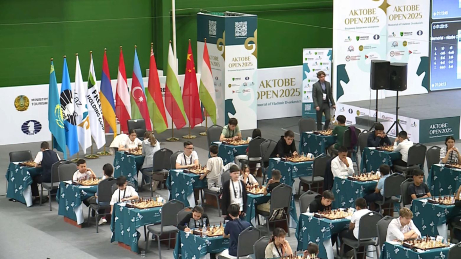 Ақтөбеде халықаралық шахмат фестивалі басталды