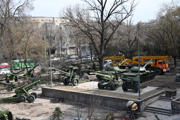 Музей боевой техники под открытым небом откроется в Алматы