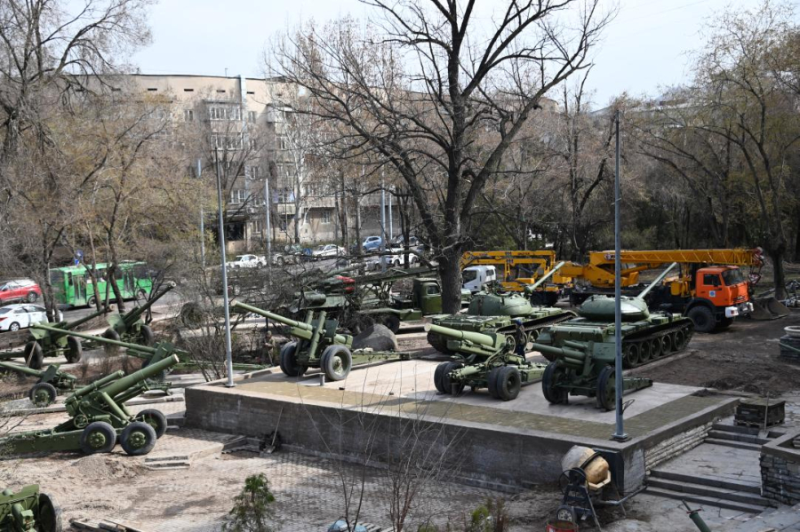 Музей боевой техники под открытым небом откроется в Алматы