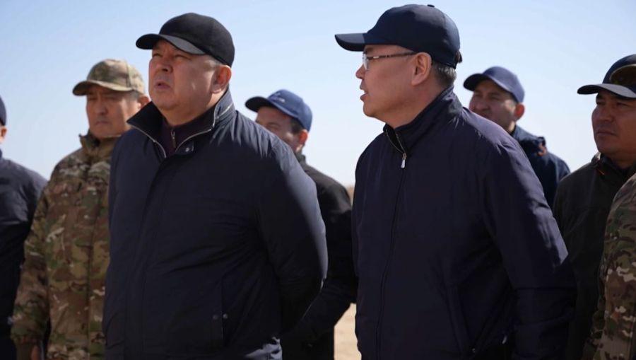 Қанат Бозымбаев тасқынның алдын алу барысымен танысты