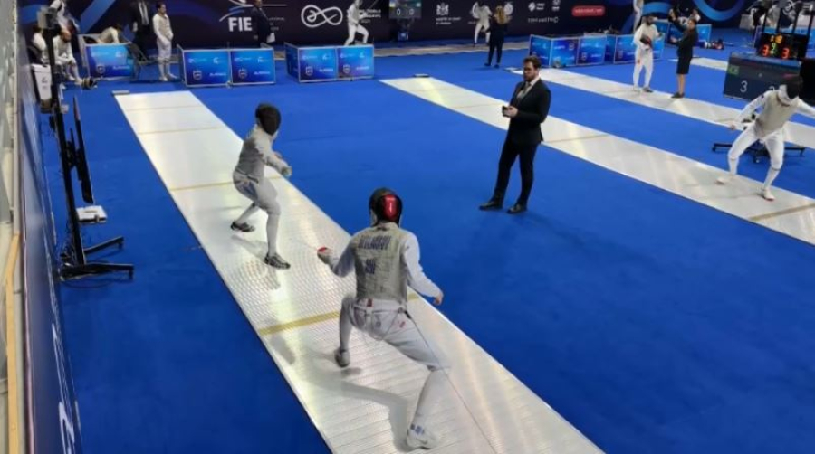 Казахстанцы участвуют в ЧМ по фехтованию в Грузии