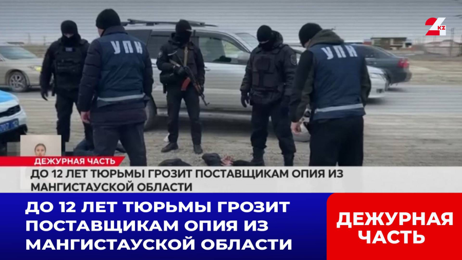 До 12 лет тюрьмы грозит поставщикам опия из Мангистауской области