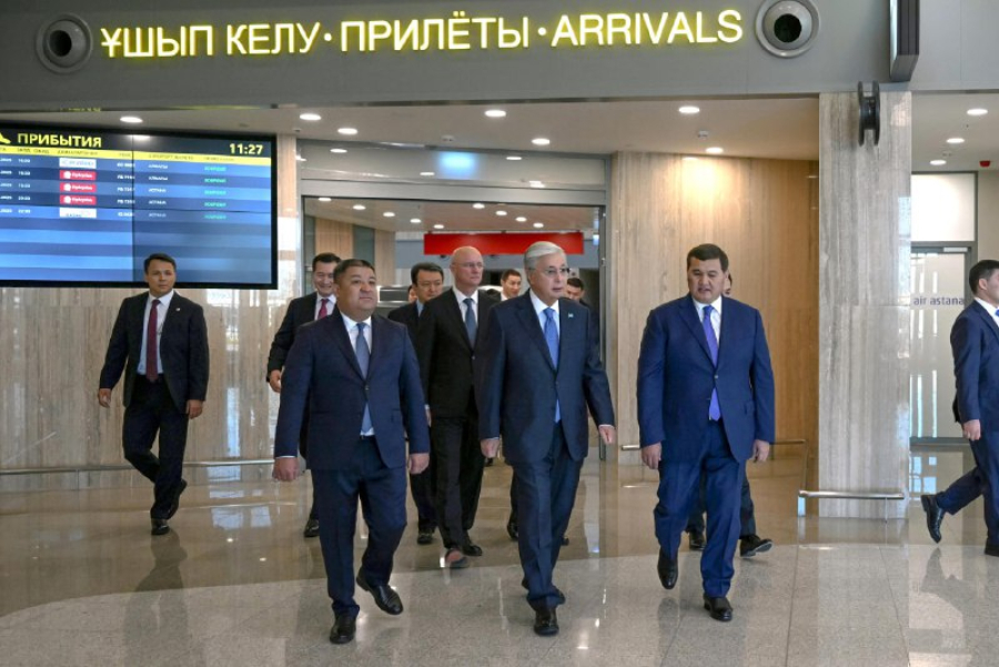 Қ. Тоқаев «Қорқыт ата» халықаралық әуежайының жаңа терминалымен танысты