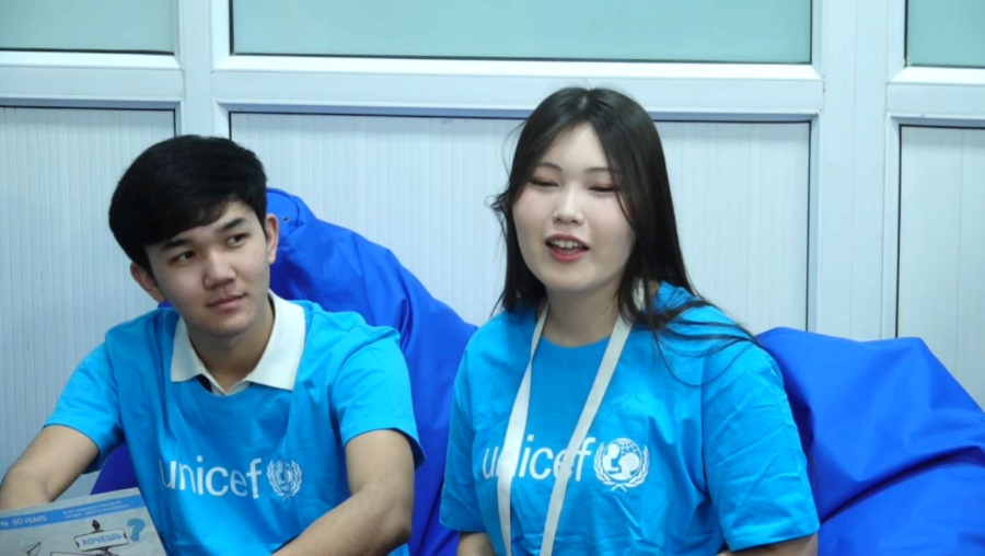 Ақтауда ЮНИСЕФ бастамасымен жастар хабы іске қосылды